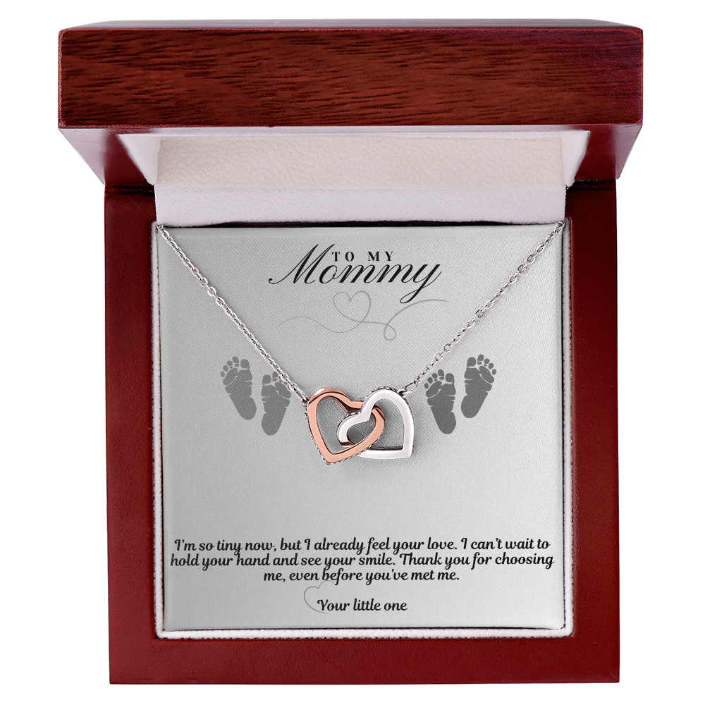 Mommy To Be Necklace - pregnancy gift for the expecting mother