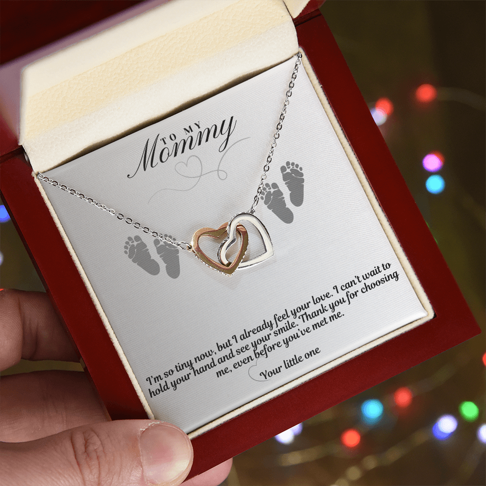 Mommy To Be Necklace - pregnancy gift for the expecting mother